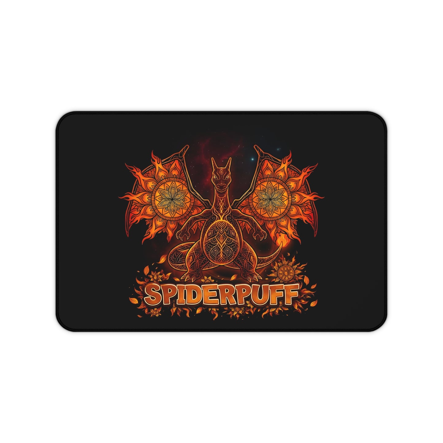 Fiery Dragon Desk Mat — Fiery Mouse Pad