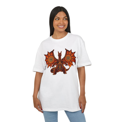 Fiery Dragon Fanart Oversized Tee 🔥