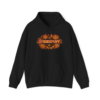 Fiery Dragon/Spiderpuff Logo Unisex Heavy Blend™ Hooded Sweatshirt