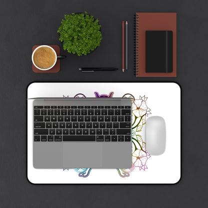 Psychic Cat Desk Mat — Colorful Mouse Pad