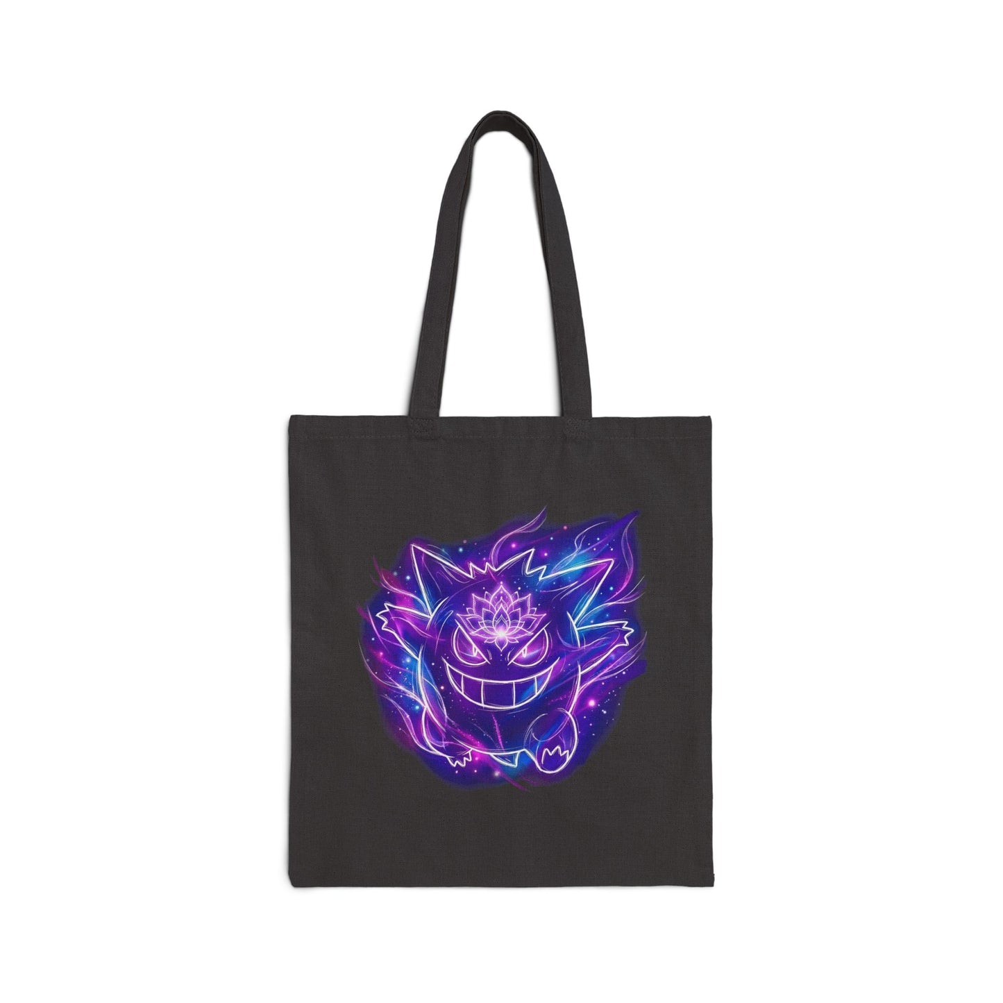 Ghost Spirit Canvas Tote — 'Spiderpuff' Anime Tote Bag