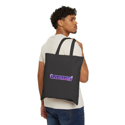 Ghost Spirit Canvas Tote — 'Spiderpuff' Anime Tote Bag