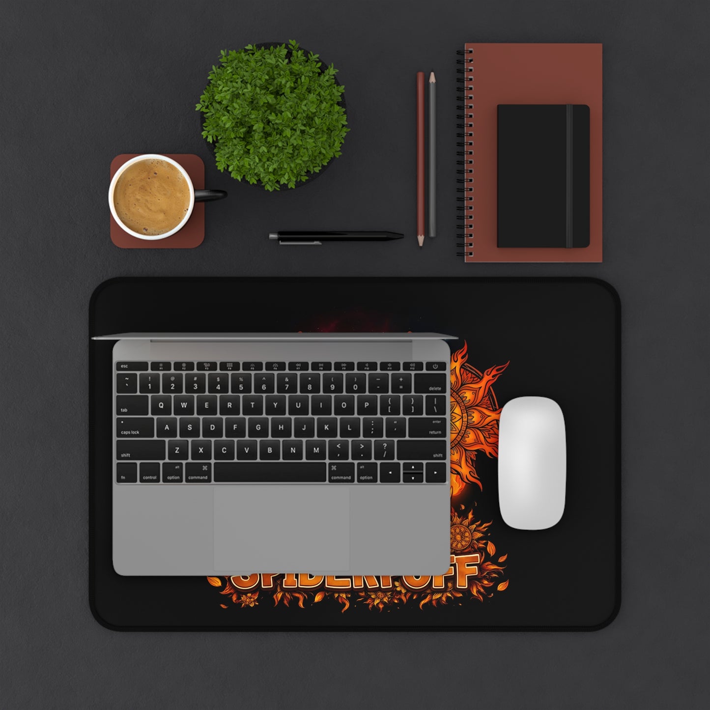 Fiery Dragon Desk Mat — Fiery Mouse Pad