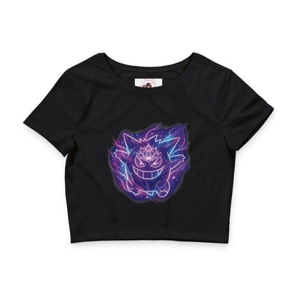 Neon Ghost Fanart Crop Tee 👻