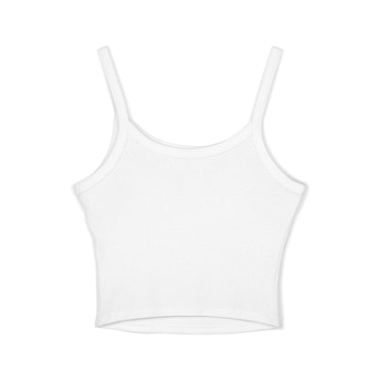 Cute Fire baby Stripe Crop Tank Top — Retro Rainbow Charm