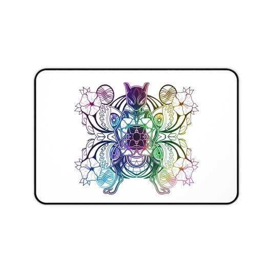 Psychic Cat Desk Mat — Colorful Mouse Pad