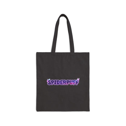 Ghost Spirit Canvas Tote — 'Spiderpuff' Anime Tote Bag