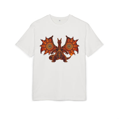 Fiery Dragon Fanart Oversized Tee 🔥